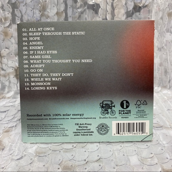 Jack Johnson - Sleep Through The Static - Picture 2 of 9